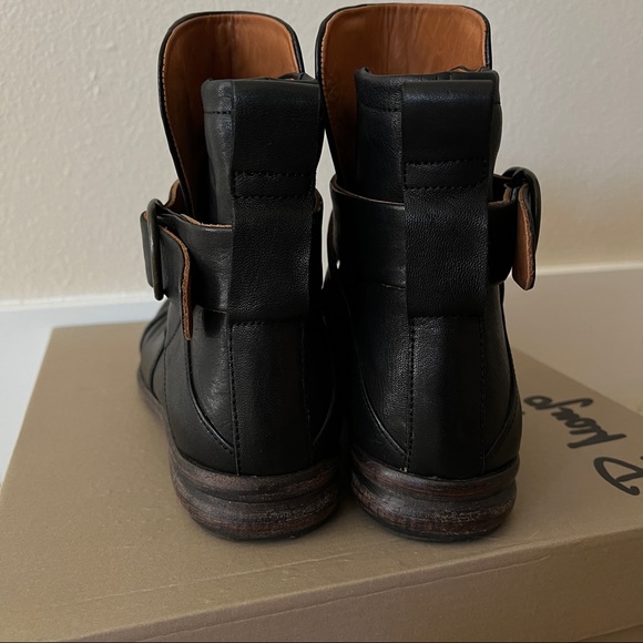 P. Monjo Black Baker Boots - Picture 5 of 11